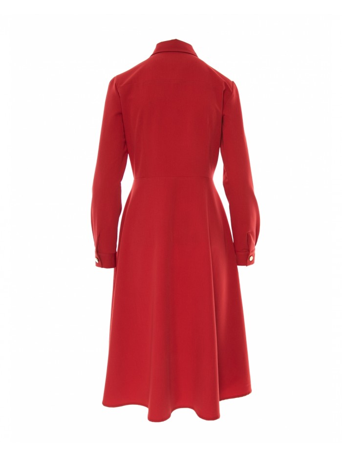 Rochie camasa rosie 