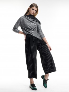 Bluza silver guler geometric