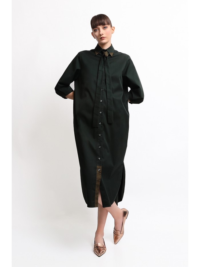 Rochie supradimensionata verde