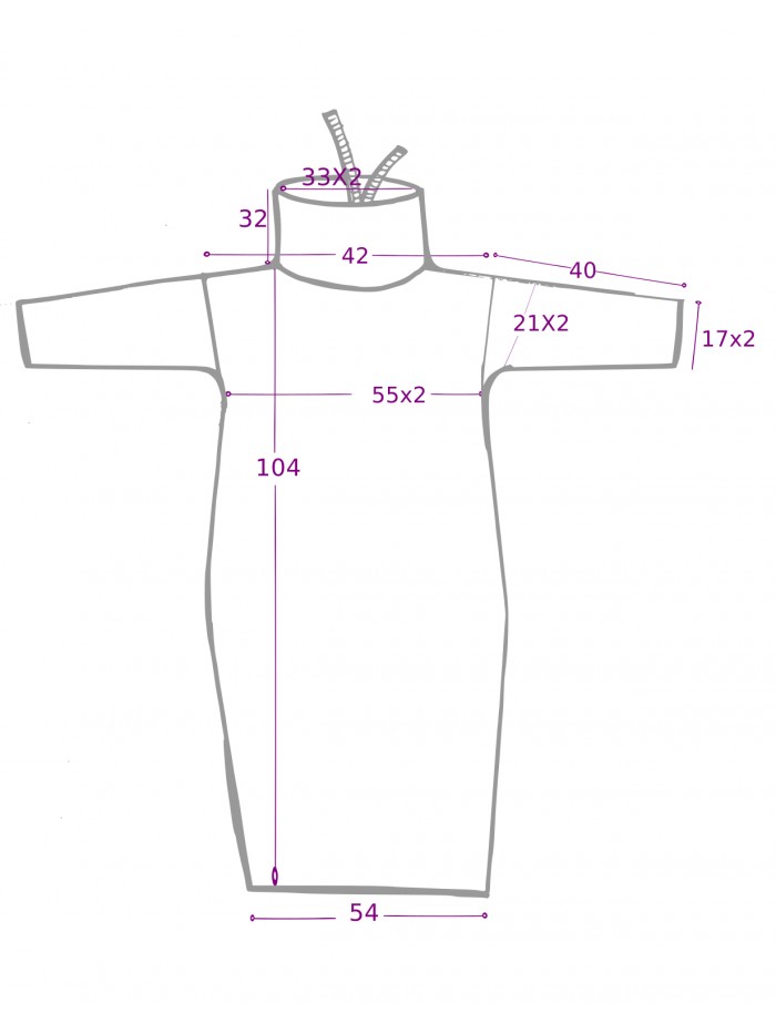 Rochie Supradimensionata Trace